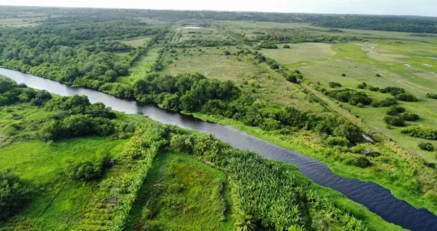 fazenda com 49.7 hectares excelente para carcinicultura com 28 hectares de lâmina d'água
