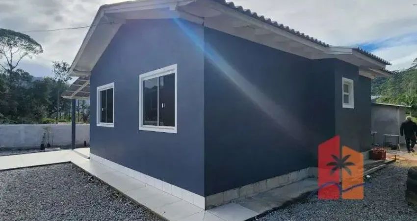 Casa de Alvenaria NOVA com Terreno de 700m² à Venda | Bom Retiro – Paulo Lopes/SC