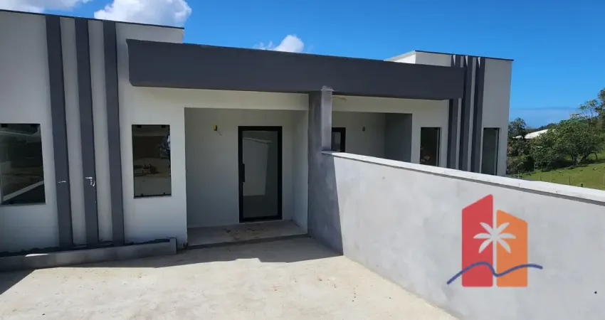 Venda – casa geminada nova com vista para o mar | unidade 01 | 91m² – gamboinha, praia da gamboa / sc