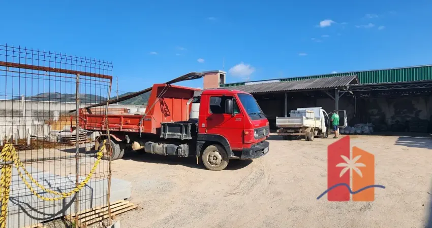 ️ terreno comercial de 802,00m² com galpão – centro de paulo lopes / sc