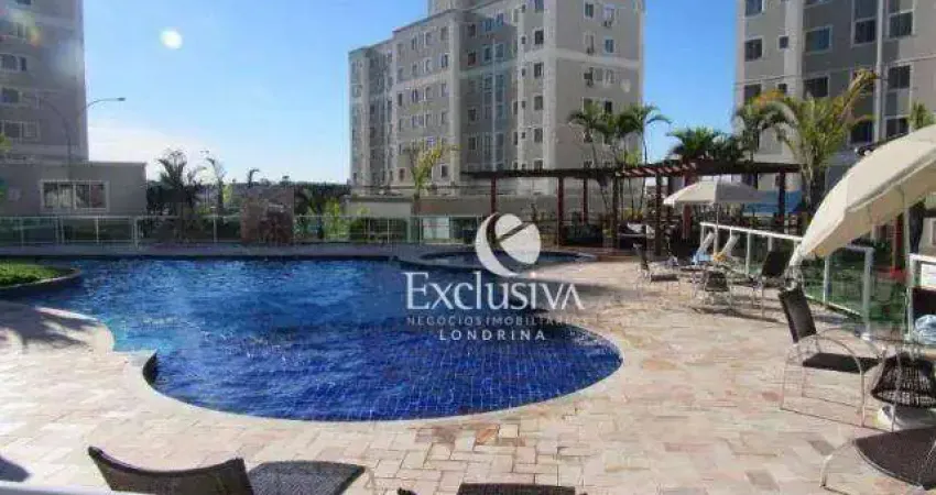 Apartamento com 2 dormitórios à venda, 46 m² - Gleba Fazenda Palhano - Londrina/PR