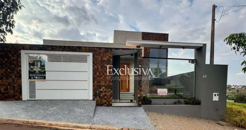 Casa com 3 quartos à venda, 189 m² - Jardim Moriá - Rolândia/PR