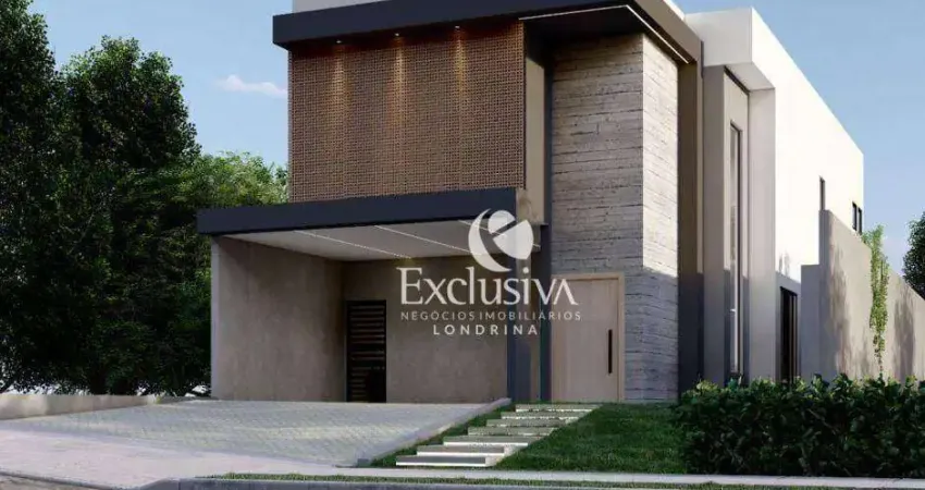 Sobrado com 3 quartos à venda, 197 m²  - Parque Tauá - Cond. Aranguá - Londrina/PR
