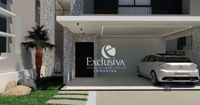 Sobrado com 3 quartos à venda, 187 m² - Parque Tauá - Cond. Aranguá - Londrina/PR