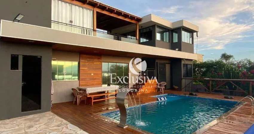 Sobrado com 5 dormitórios à venda, 273 m² - Paranagi - Sertaneja/PR
