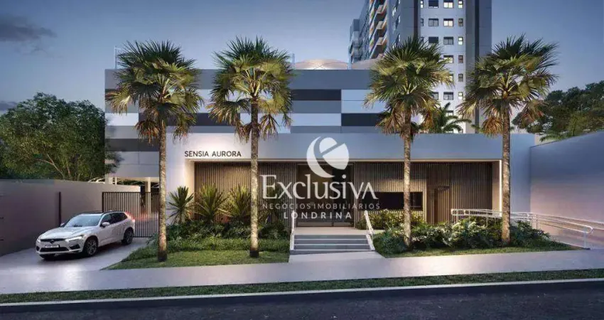 Apartamento com 2 dormitórios à venda, 57 m² - Sensia Aurora, Jardim Aurora - Londrina/PR