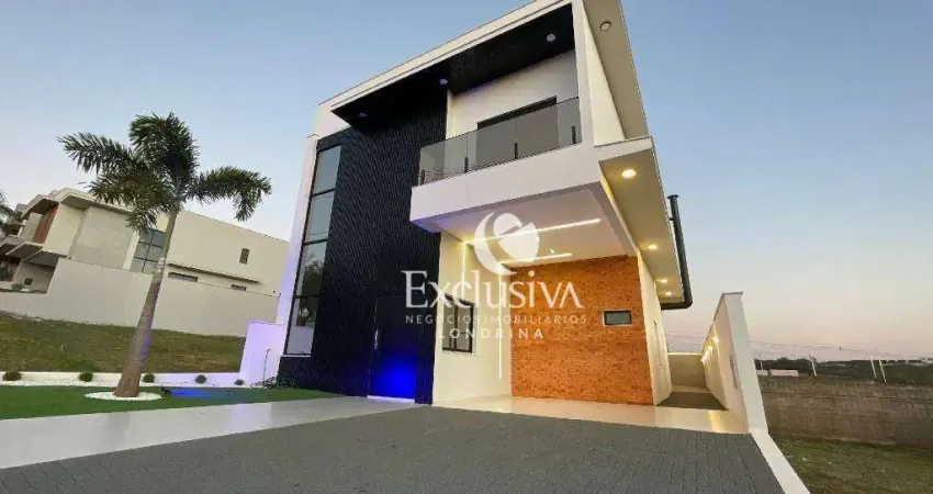 Sobrado com 4 quartos à venda, 210 m² - Parque Tauá - Cond. Aranguá - Londrina/PR