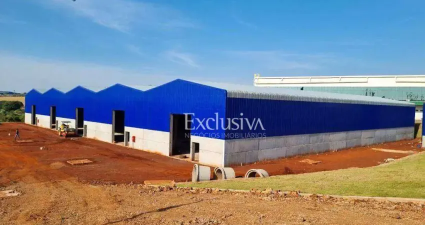 Barracão para alugar, 4.000 m² - parque industrial - cambé/pr