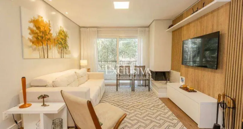 Apartamento com 2 dormitórios à venda, 74 m² - edifício elegance prime, vila suzana - canela/rs