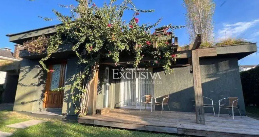 Casa com 3 dormitórios à venda, 232 m² - condomínio alphaville - gramado/rs