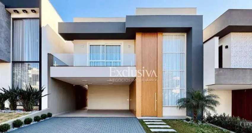 Sobrado com 3 suítes à venda, 195 m² - condomínio bella vitta, cidade industrial - londrina/pr