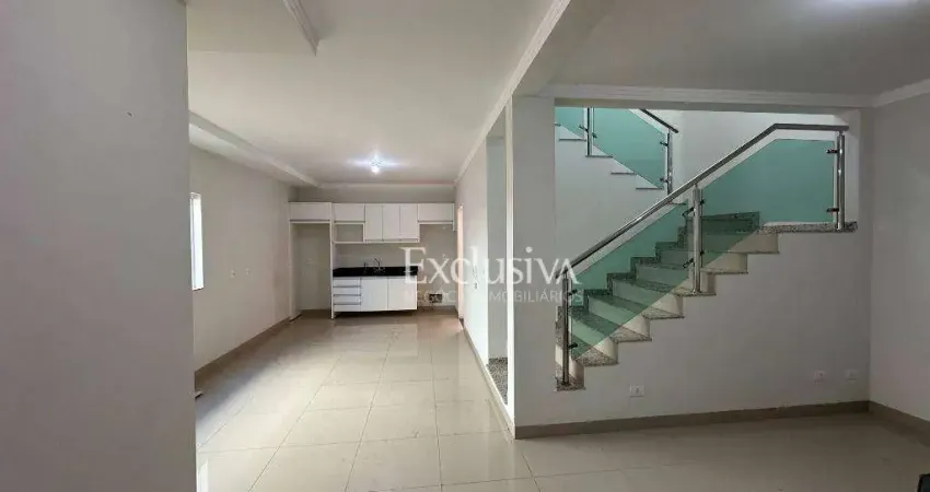 Sobrado com 3 dormitórios para alugar, 201 m² - condomínio ouro verde, centro - cambé/pr