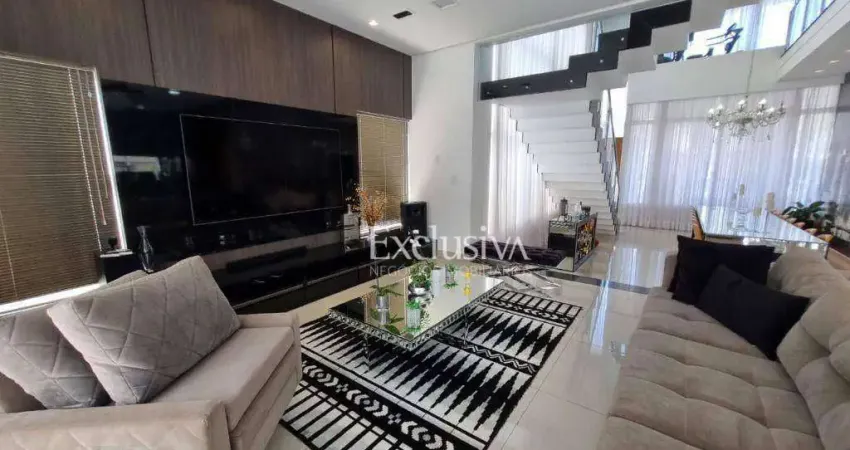 Sobrado com 4 suítes para alugar, 370 m² - condomínio alphaville ii, vivendas do arvoredo - londrina/pr