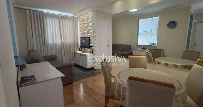 Apartamento com 2 dormitórios à venda, 50 m² - edifício spazio leopoldina - londrina/pr