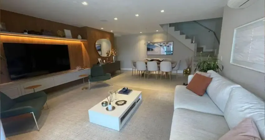Cobertura cinematográfica, 3 quartos com 192 m² de fino acabamento no Barra Bonita - Recreio