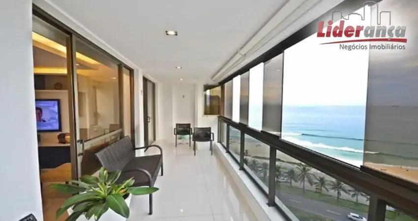 Apartamento 04 quartos, 150 m² porteira fechada com vista cinematográfica da Praia da Barra da Tijuca