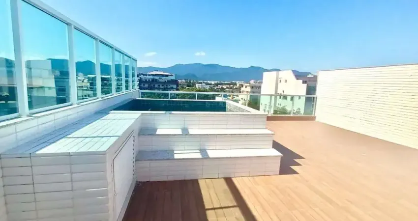 COBERTURA VISTA MAR - 4 QTS C/ SUITE  - LAZER E SEGURNÇA (RECREIO DOS BANDEIRANTES)