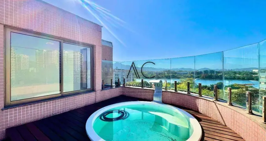 Magnífico 3 qts c/2 suítes - frente ao mar - oceân drive (barra da tijuca)