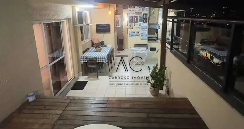 Espetacular cobertura 3 qts c/ suite - completa - próximo ao shooping - vista livre (jacarepaguá)