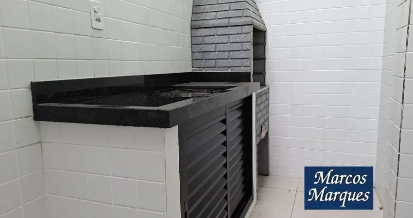 Casa nova com 3 quartos, sendo 1 suíte, no bairro ponta da praia - santos