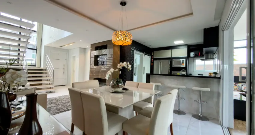 189 m² de conforto, lazer e sofisticação em condomínio fechado!