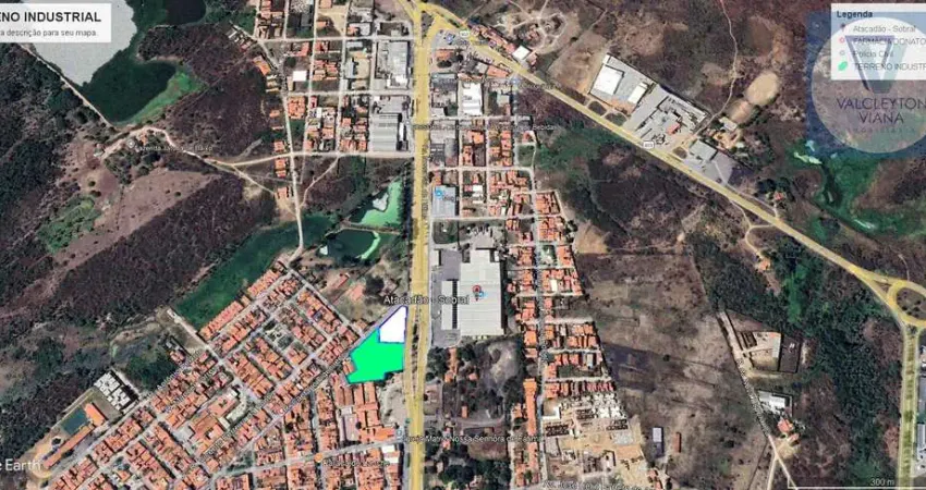 Terreno comercial e industrial à venda em sinhá sabóia, sobral