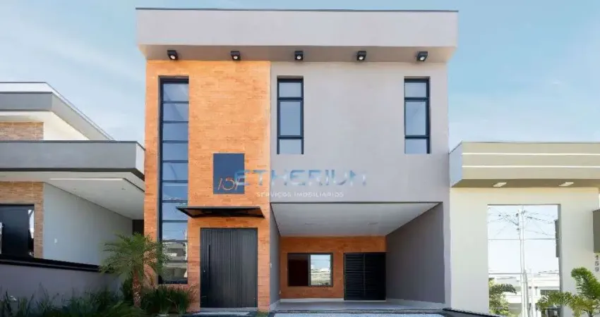 Casa assobradada com 3 suites a venda no park gran reserve em indaiatuba