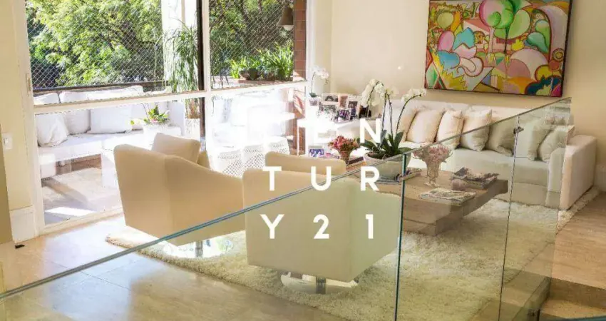 Apartamento duplex com 5 dormitórios à venda, 284 m² por r$ 11.000.000,00 - jardim europa - são paulo/sp