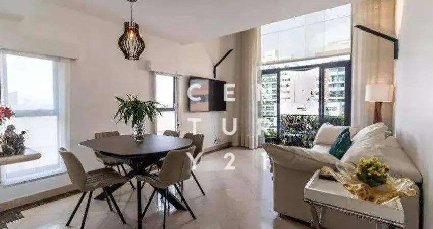 Apartamento Duplex com 1 dormitório à venda, 75 m² por R$ 1.290.000,00 - Itaim - São Paulo/SP