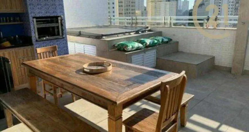 Cobertura com 2 dormitórios à venda, 140 m² por r$ 2.090.000,00 - perdizes - são paulo/sp