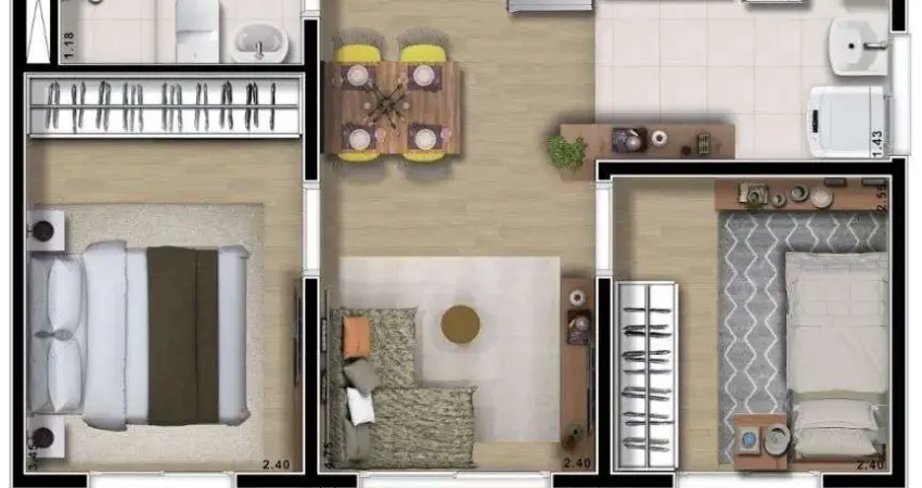 Apartamento à venda na Rua Ioneji Matsubayashi, 100, Colônia (Zona Leste), São Paulo