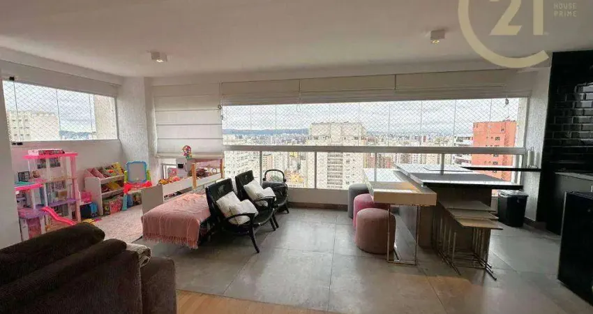 Apartamento com 3 dormitórios à venda, 140 m² por R$ 2.600.000,00 - Perdizes - São Paulo/SP
