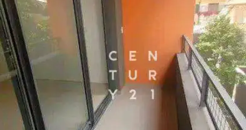 Apartamento studio novo no contrapiso com 1 dormitório à venda, 35 m² por r$ 470.000 - perdizes - são paulo/sp