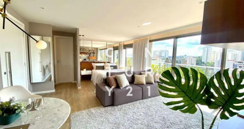 Apartamento com 1 dormitório, 55 m² - venda por R$ 1.300.000,00 ou aluguel por R$ 8.543,44/mês - Vila Madalena - São Paulo/SP