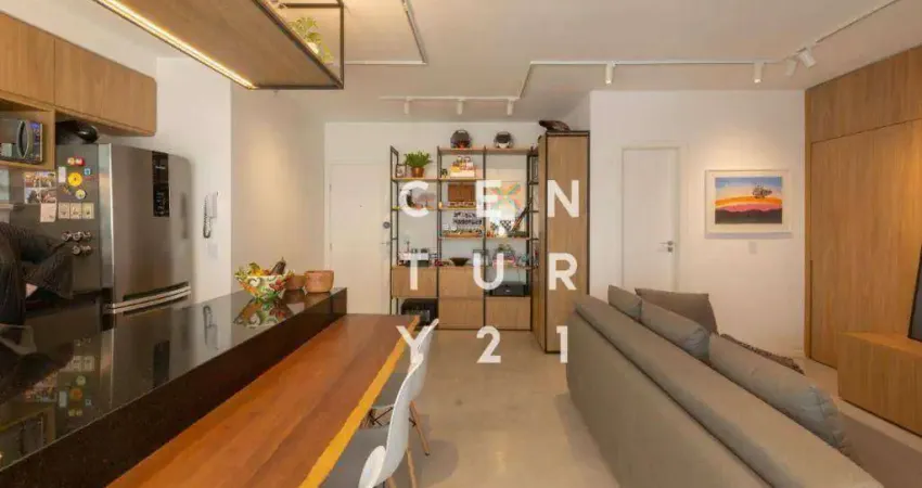 Apartamento com 2 dormitórios à venda, 60 m² por r$ 1.350.000,00 - vila madalena - são paulo/sp