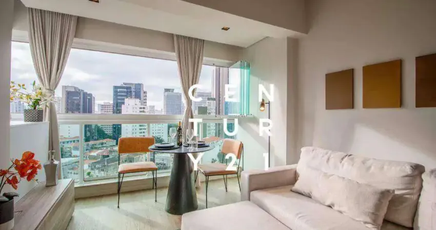 Apartamento com 1 dormitório à venda, 39 m² - Pinheiros - São Paulo/SP