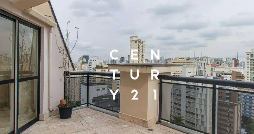 Cobertura com 2 dormitórios à venda, 168 m² por r$ 2.800.000,00 - higienópolis - são paulo/sp