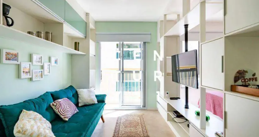 Apartamento com 1 dormitório à venda, 33 m² por r$ 549.000,00 - pinheiros - são paulo/sp