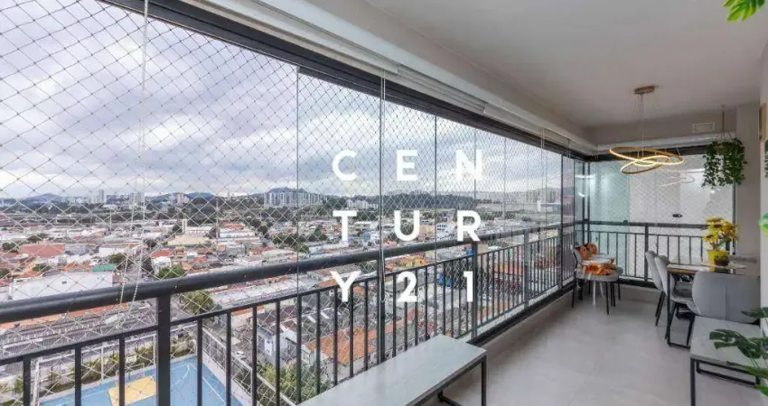 Apartamento com 2 dormitórios à venda, 69 m² por r$ 799.000,00 - vila anastácio - são paulo/sp