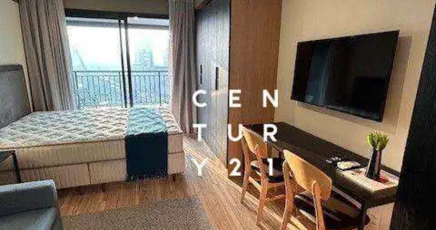 Apartamento para alugar, 33 m² por r$ 5.000,00/mês - brooklin paulista - são paulo/sp