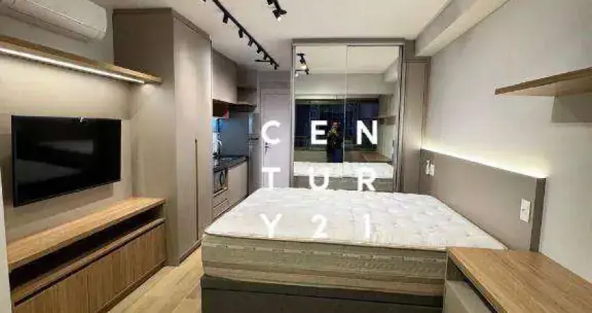 Studio com 1 dormitório para alugar, 30 m² por r$ 3.766,40/mês - chácara klabin - são paulo/sp