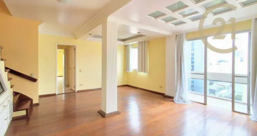 Cobertura com 2 dormitórios para alugar, 195 m² por r$ 9.911,01/mês - pinheiros - são paulo/sp