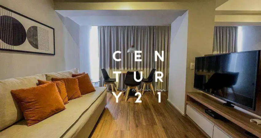 Apartamento com 1 dormitório, 35 m² - venda por r$ 1.050.000,00 ou aluguel por r$ 5.957,00 - butantã - são paulo/sp