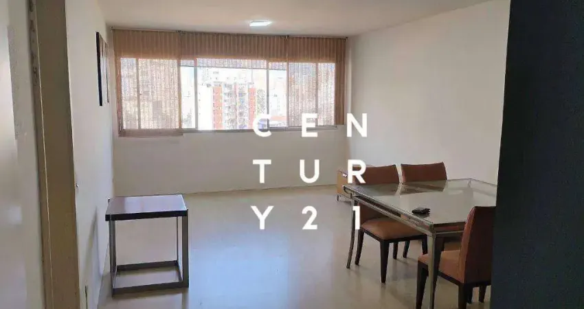 Apartamento mobiliado com 3 dormitórios, 105 m² - venda por r$ 1.300.000 ou aluguel por r$ 6.617/mês - sumaré - são paulo/sp