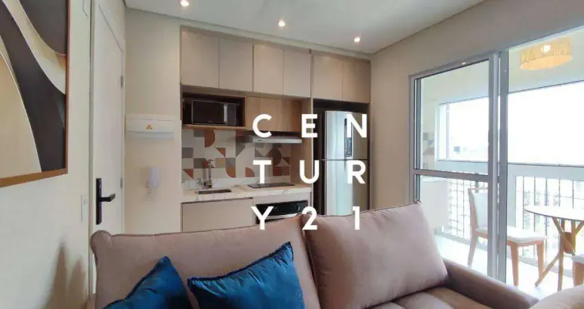 Apartamento com 1 dormitório para alugar, 30 m² por R$ 6.050,00/mês - Vila Olímpia - São Paulo/SP