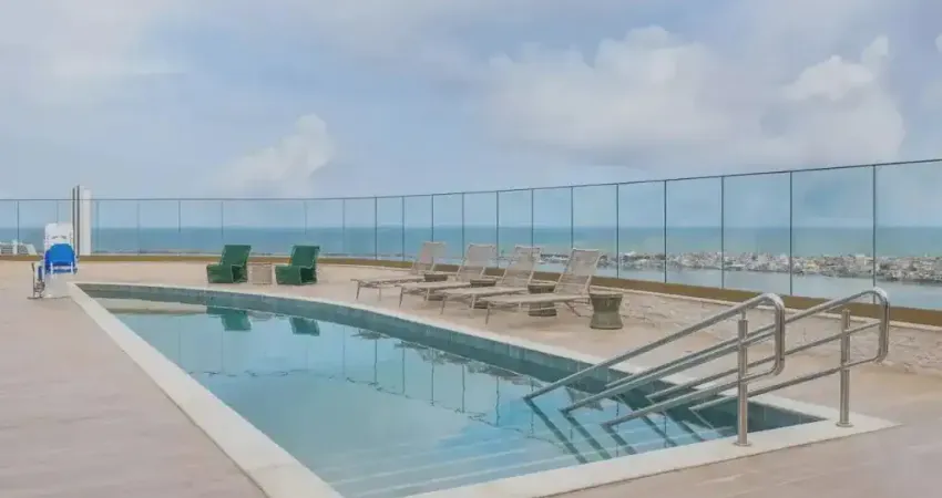 EO- Parque do cais| Apartamento de 1 quarto no prédio mais exclusivo de Recife