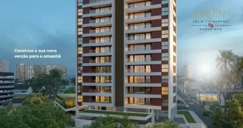 CNN - Jardins Julia Cavalcanti Rosarinho | Apartamento 4 quartos | 2 suítes | 3 vagas | Lazer completo