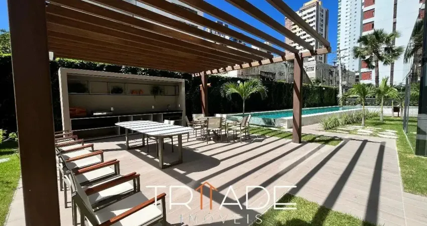 Hrs - edf capiba - 107m² em boa viagem 3 quartos 1 suíte master, varanda gourmet