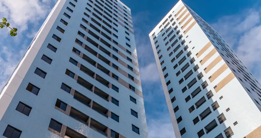 Ll- flow boa viagem | apartamento da moura dubeux recém entregue | 02 quartos com 47m²