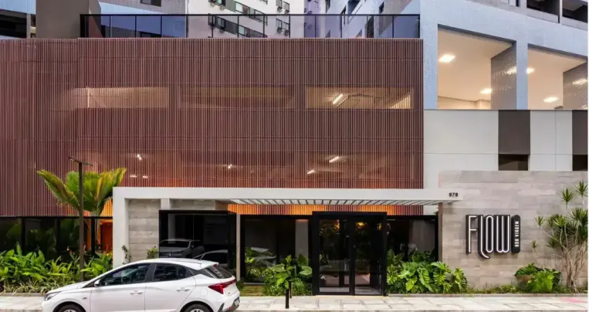 Ebo - flow boa viagem | apartamento da moura dubeux recém entregue | 02 quartos com 47m²